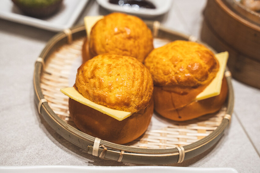 點點心中壢大江店｜正宗港式點心在大江也吃得到囉，超可愛豬仔流沙包必點，大江購物中心美食推薦