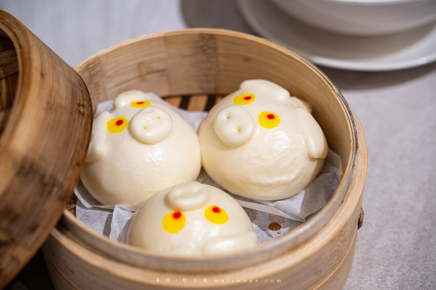 點點心中壢大江店｜正宗港式點心在大江也吃得到囉，超可愛豬仔流沙包必點，大江購物中心美食推薦
