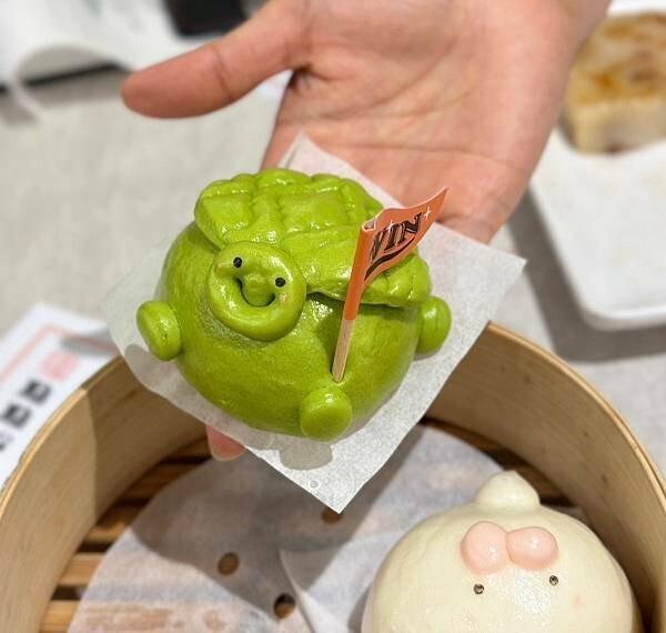 桃園市中壢區[中壢美食] 點點心台灣 大江店 超人氣港式點心 豬仔流沙包 #大江購物中心餐廳 @蛋寶趴趴go