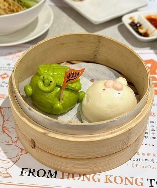 桃園市中壢區[中壢美食] 點點心台灣 大江店 超人氣港式點心 豬仔流沙包 #大江購物中心餐廳 @蛋寶趴趴go