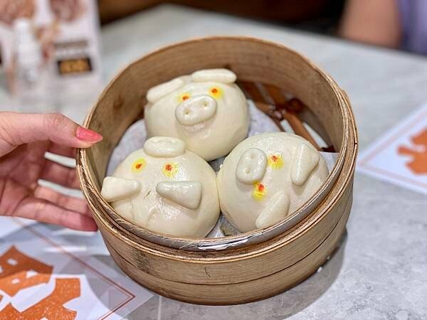 桃園市中壢區[中壢美食] 點點心台灣 大江店 超人氣港式點心 豬仔流沙包 #大江購物中心餐廳 @蛋寶趴趴go