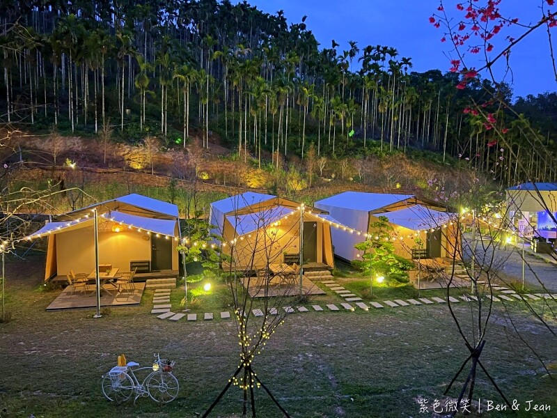 葉子秘境 森林系Villa》佔地1.2萬坪森林系住宿，新型態輕奢華免搭帳露營，一泊二食、獨立衛浴超享受、房內