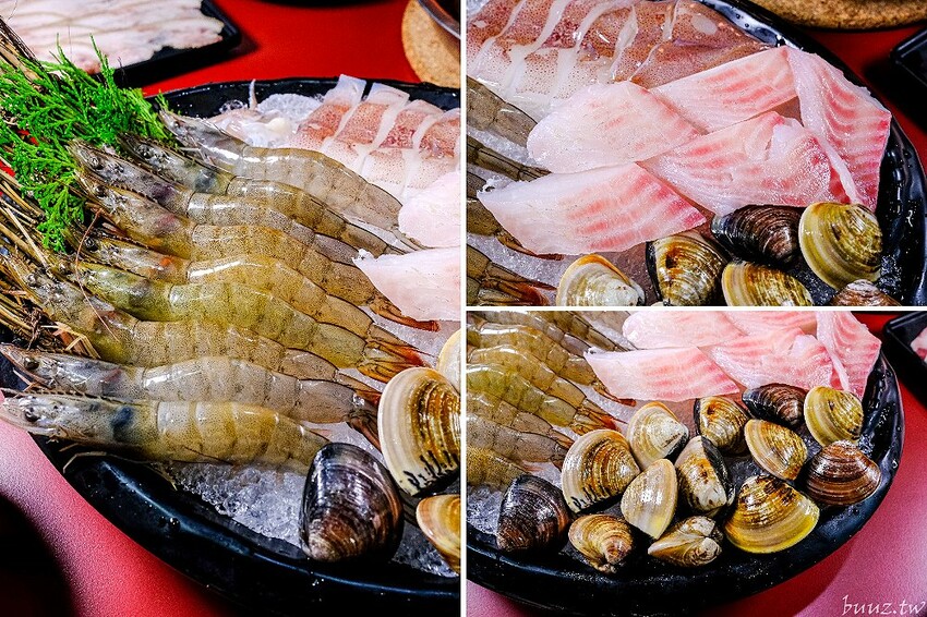 小瀋陽酸菜白肉鍋，新址裝潢走黑紅色風格，炭火銅鍋清甜酸白菜涮五花肉溫順香甜！