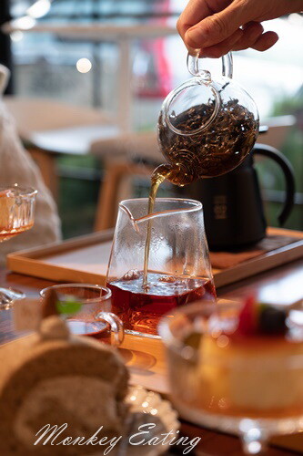 【南投竹山美食】山茶話堂｜質感時尚茶館，甜點咖啡下午茶。南投下午茶推薦 - 貪吃猴的幻想