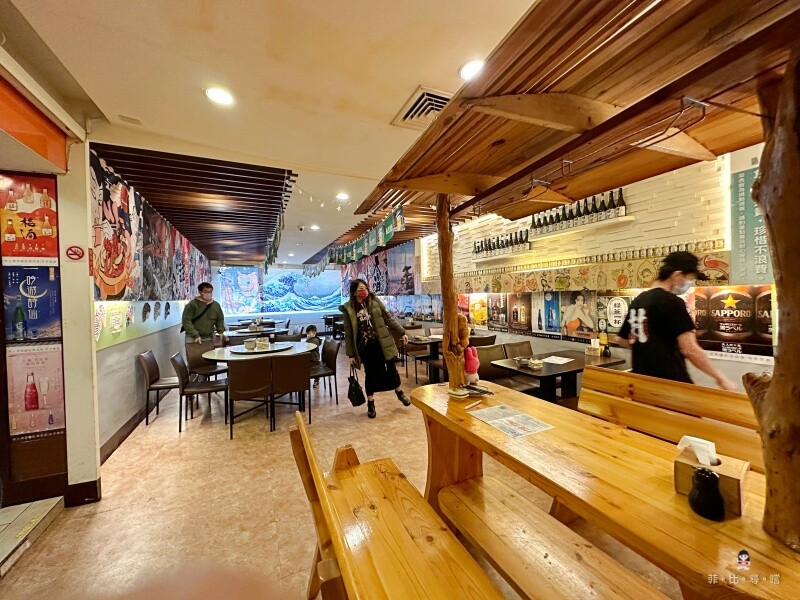 村日式料理 上100種日料任您吃到飽 階梯式擺盤霸氣上桌 超巨大的生蠔有夠邪惡的啦!