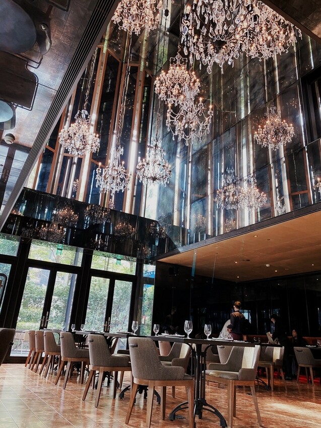 L’IDIOT RESTA 驢子餐廳東區插旗賦樂旅居，八盞水晶燈陪我浪漫慶生