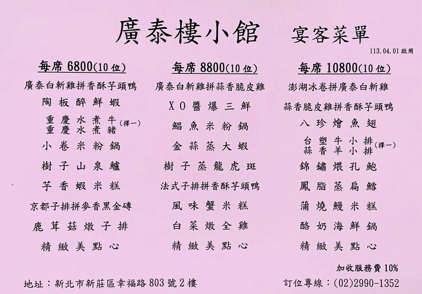 新莊廣泰樓小館！必吃港式點心，聚餐首選，幸福路上粵菜饗宴