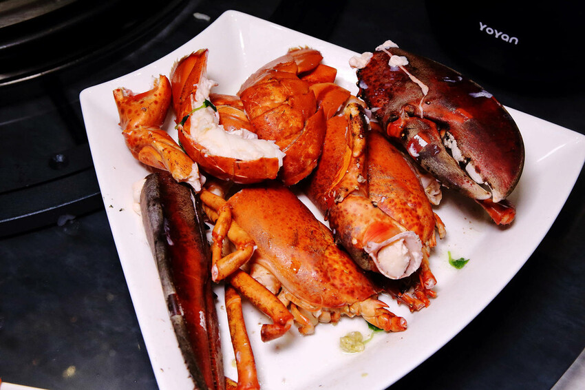 新莊美食推薦,新莊典華濤濤海鮮蒸氣鍋,新鮮海鮮、現蒸現吃,C