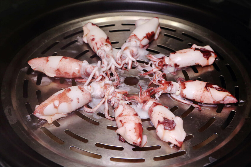 新莊美食推薦,新莊典華濤濤海鮮蒸氣鍋,新鮮海鮮、現蒸現吃,C