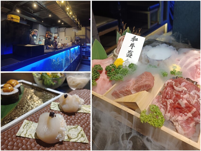 新竹美食山上走走推薦！實測1580無菜單料理，頂級燒肉夢幻水母缸陪吃。