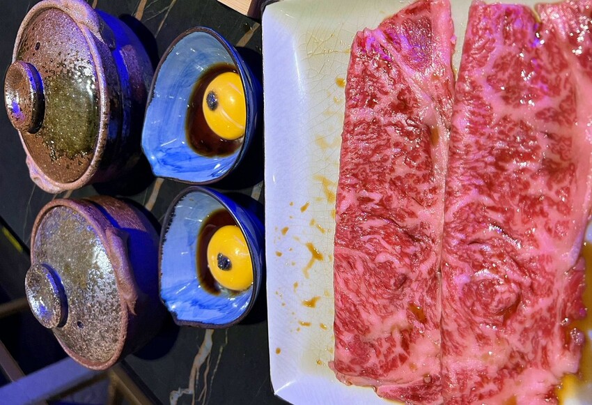 好吃到不行、要訂位才吃的到❗新竹美食，山上走走日式無菜單燒肉專門店，精緻又不貴的海底世界燒肉饗宴