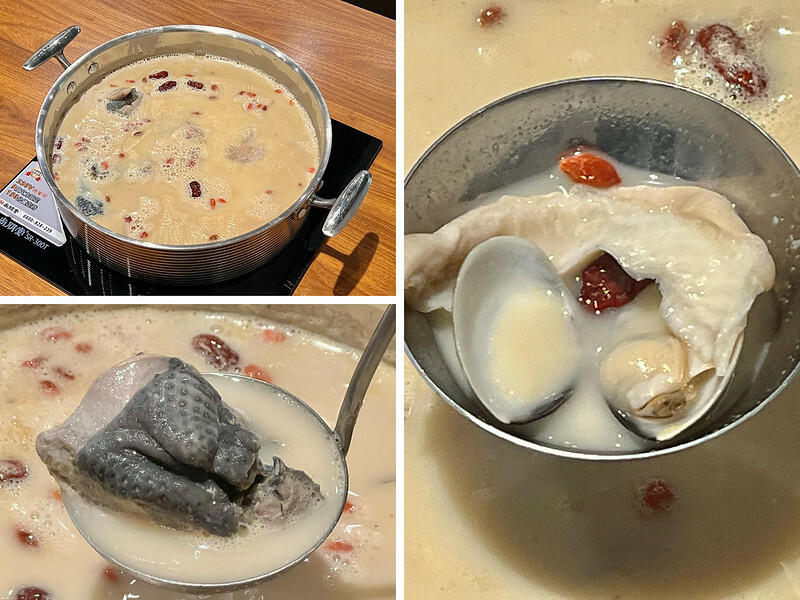 （大園美食）蒸煮流胡椒豬肚雞鍋～招牌胡椒豬肚烏骨雞湯底、現蒸現撈仔超青海鮮、沒有訂位可是吃不到的喔～蒸煮流菜單