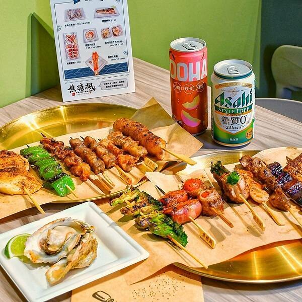 【台北串燒】焦糖楓串燒 通化直營店,台式宵夜、平價串燒第一品牌,精選私廚海鮮,台北好吃串燒首選,台北小酌聚餐選擇