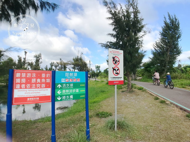 【遊】台東森林公園（琵琶湖、海濱公園），絕美自行車道，騎車觀景好悠閒～ @魚兒 x 牽手明太子的「視」界旅行
