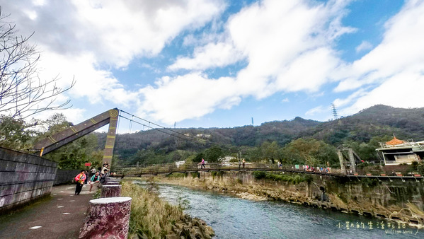 坪林一日遊 坪林茶業博物館 親水吊橋 藍色拱橋