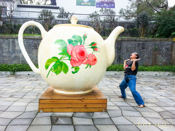 坪林一日遊 坪林茶業博物館 親水吊橋 藍色拱橋