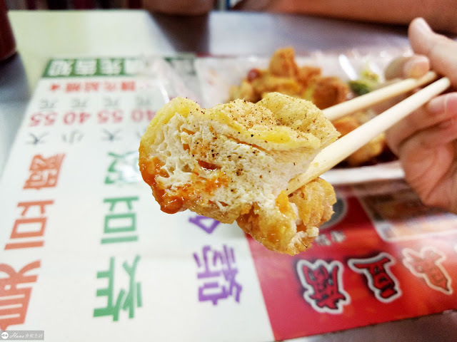 【高雄左營】石記臭豆腐 | 瑞豐夜市必吃! 極酥脆炸豆皮根本就是台式千層派 清爽不死鹹泡菜