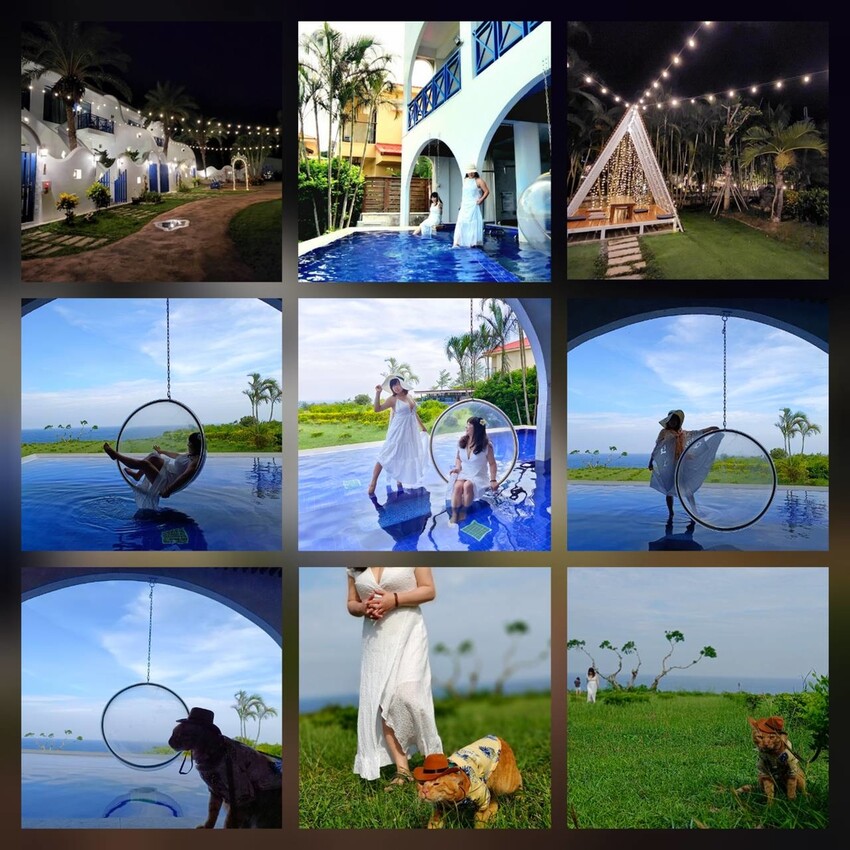 364843.jpg - 【屏東.小琉球】寵物友善住宿。地中海海景民宿。早餐吃到飽+草皮超美+無敵海景+網美泳池