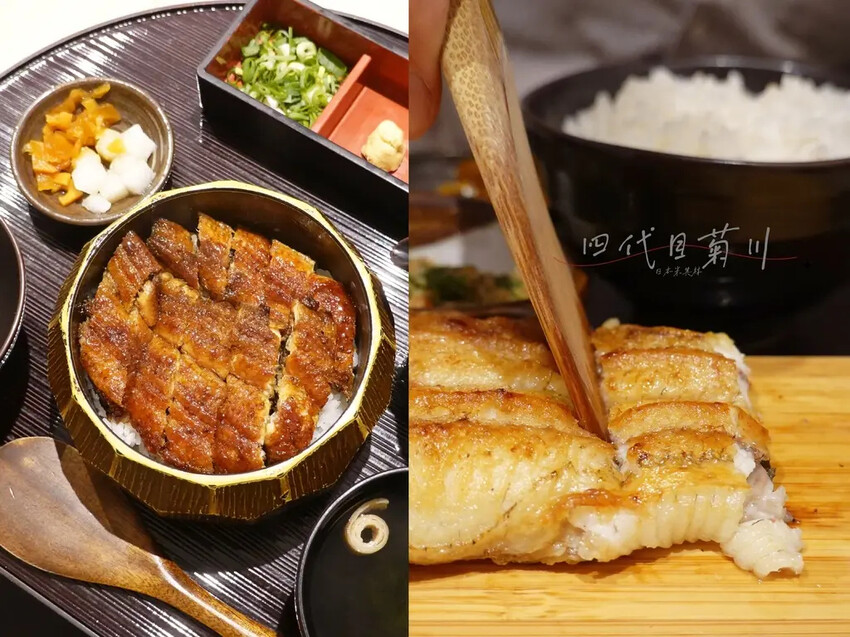 鰻魚飯控必吃！日本米其林鰻魚飯台北就有，四代目菊川必吃鰻魚三吃。