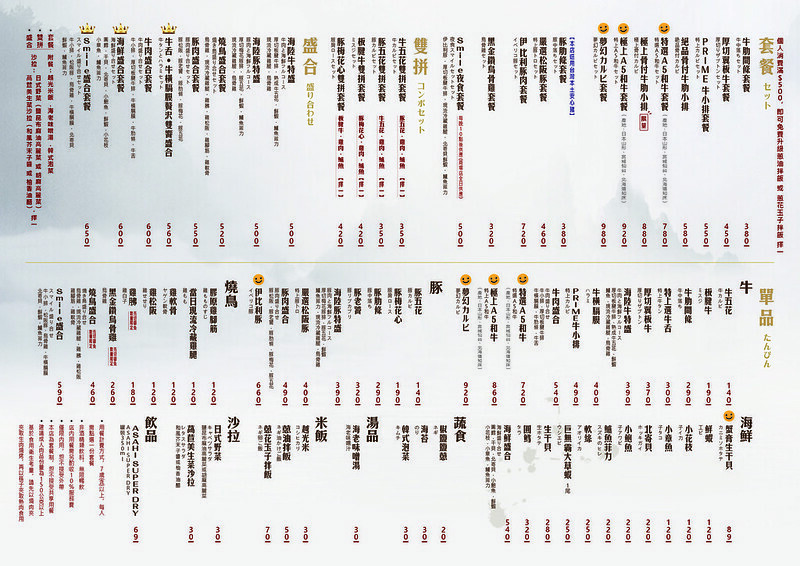 台中西屯｜一個人也能獨享美味優質燒肉，蔬菜沙拉自助吧吃到飽｜焼肉スマイル（燒肉Smile）市政店