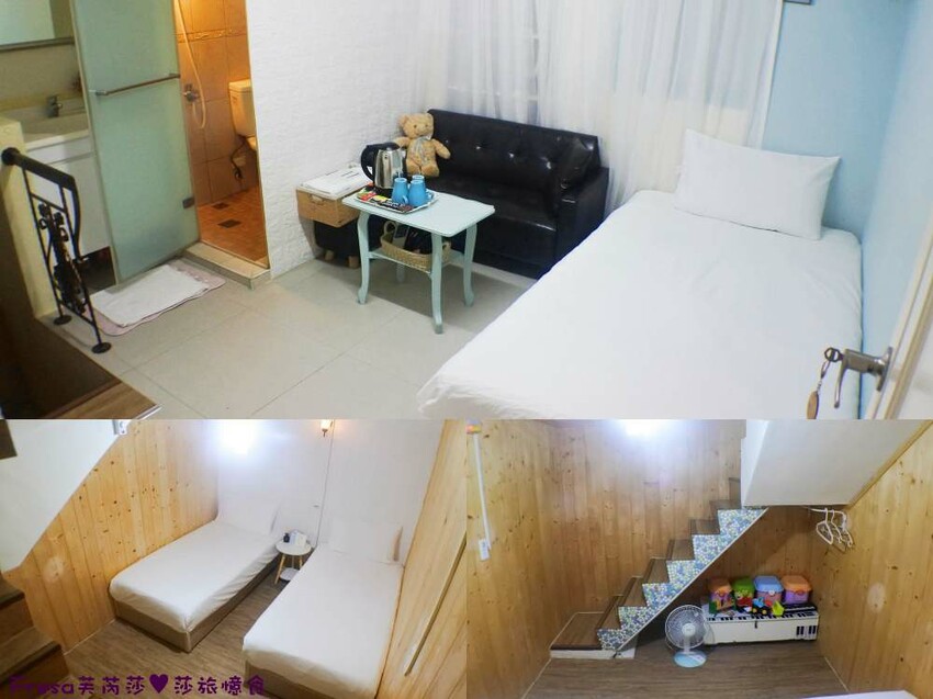 高雄飯店【夏優旅居】平價乾淨地點優！離奶茶一條街超近.享受放鬆旅行住這間│專屬停車場│大溝頂美食│鹽埕捷