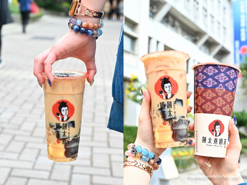 顏太煮奶茶｜逢甲排隊人氣手搖飲，招牌三喜厚奶茶一天賣上百杯，三種料任你選，新品朝露咖啡牛奶，咖啡控必嘗～
