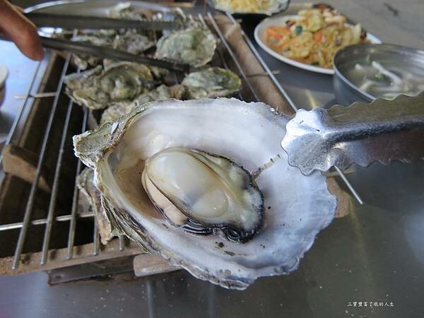 嘉義縣東石鄉嘉義美食 烤蚵吃到飽推薦【塭ㄚ烤蚵呷通海】肥美的東石鮮蚵 現做熱炒美食 還有兒童遊戲區 全家歡樂烤蚵趣
