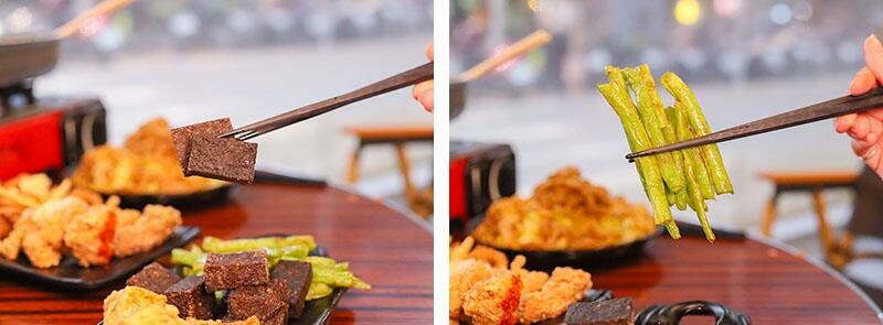 新竹城隍廟旁新竹宵夜推薦！車庫鹽酥雞西門店升級，香辣烤魚吹冷氣爽吃。