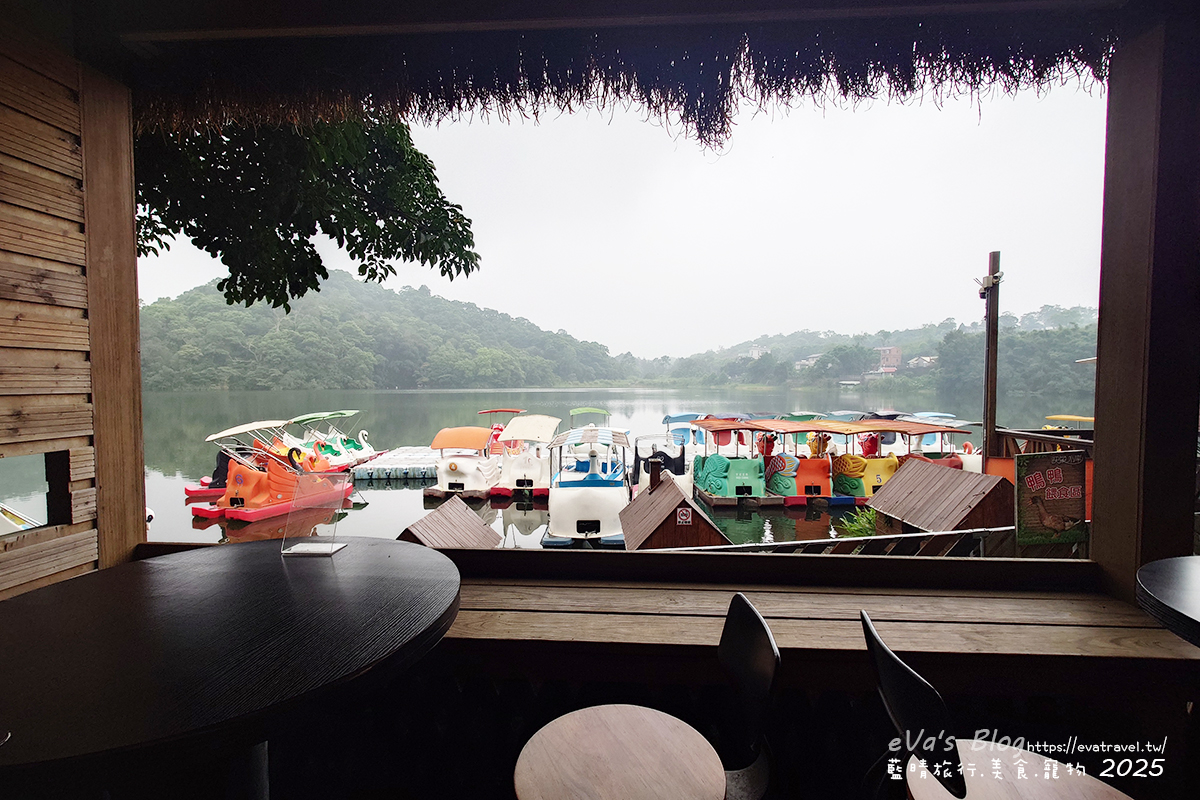 苗栗縣三義鄉【苗栗景觀餐廳】映象水岸｜峇里島風格湖畔餐廳，享受山景湖光與天鵝船的放鬆時光。苗栗景點