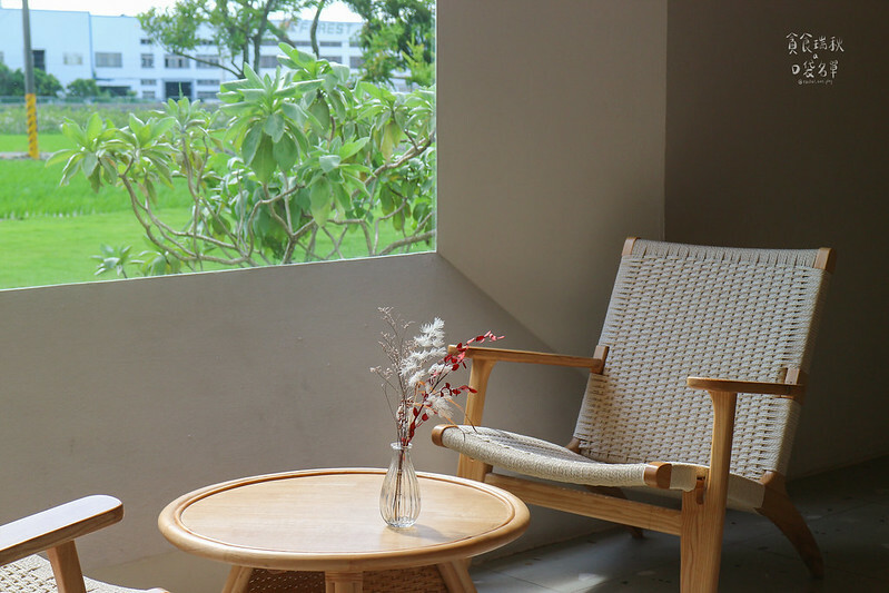 彰化員林｜全預約制，隱匿於田野間日式侘寂風格咖啡廳，空間絕美、氣氛愜意｜透明空氣