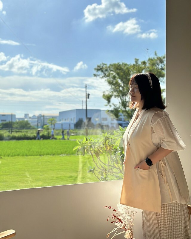 彰化員林｜全預約制，隱匿於田野間日式侘寂風格咖啡廳，空間絕美、氣氛愜意｜透明空氣