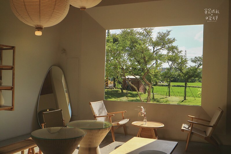 彰化員林｜全預約制，隱匿於田野間日式侘寂風格咖啡廳，空間絕美、氣氛愜意｜透明空氣