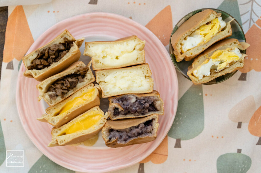 桃園｜青埔美食【ㄕㄣ燊森紅豆餅】每款口味都好好吃 / 可LINE訂餐 / 外送平台合作店家 | 快門下的幸福