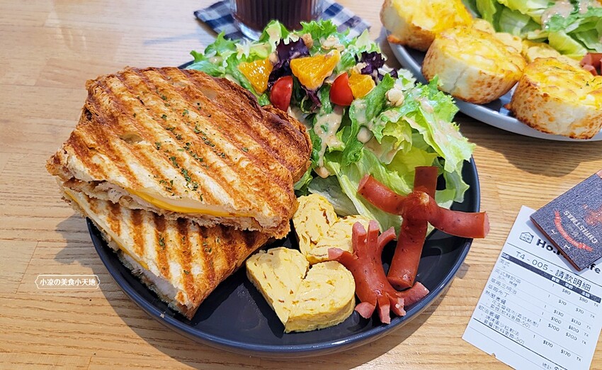 台中咖啡館｜隱藏旱溪河畔的溫馨景觀早午餐，價格平實還有季節限定草莓三明治！！