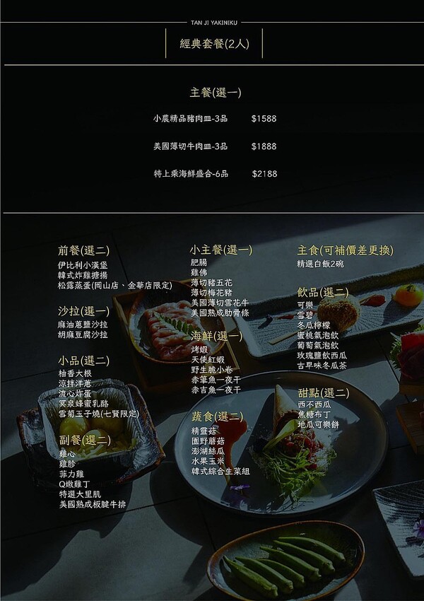 【臺南美食】 頂級燒肉店進駐台南，位於水萍塭公園對面，營業時間到早上六點，提供和式和大圓桌包廂，有和牛、伊比利豬、海鮮、熟食等美食~炭黔燒肉 - 南人幫