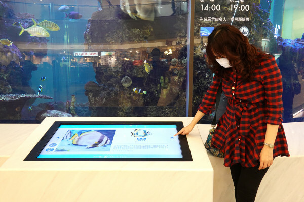 士林天母美食-大葉高島屋滷春秋，吃天母美食滷味煮、熱拌麵、楊桃汁，看中央水族廣場海洋生物，大葉高島屋APP好用又便利