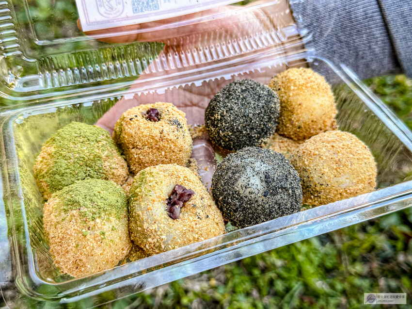 桃園市蘆竹區桃園美食-方人也Mochi Lab-每日限量手工麻糬!神秘不定期出沒文青攤車,專賣鮮奶麻糬