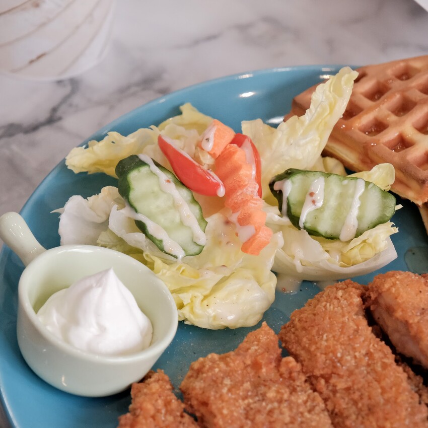 【板橋早餐推薦】早安公雞農場晨食-板橋實踐店～板橋平價早午餐～板橋不限時充電餐廳～