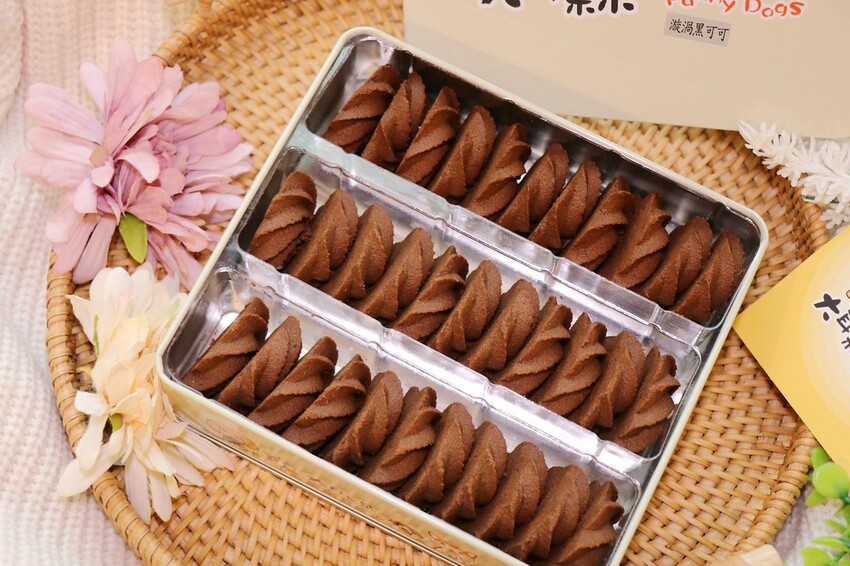 擁有酥鬆脆三重口感的超厲害曲奇餅乾.一吃就愛上的美味.桃園中壢伴手禮推薦♥大耳朵朵♥