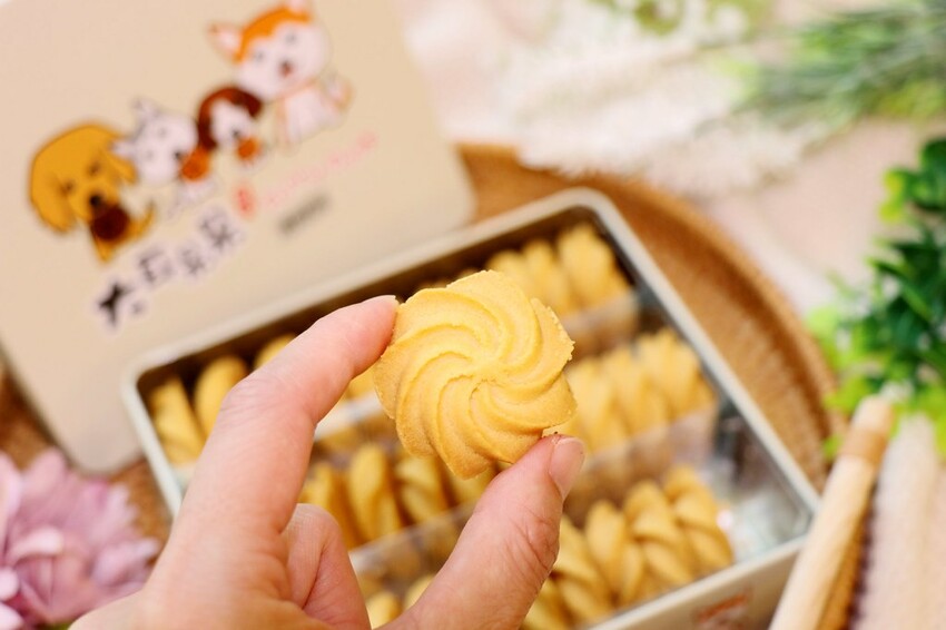 擁有酥鬆脆三重口感的超厲害曲奇餅乾.一吃就愛上的美味.桃園中壢伴手禮推薦♥大耳朵朵♥