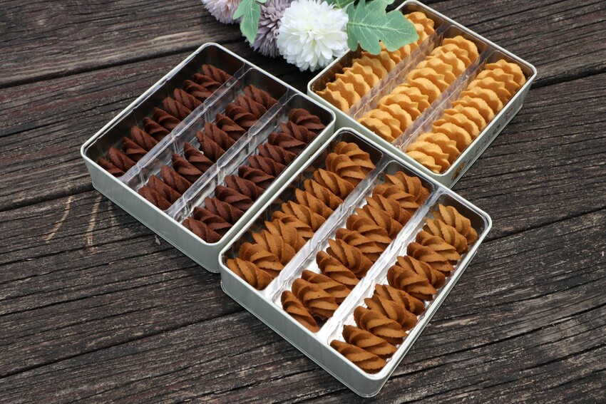 為了紀念愛犬而創立的品牌，『酥、鬆、脆』三種口感好滋味， 送禮最佳選擇~