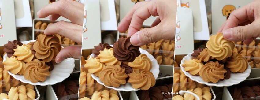 大耳朵朵曲奇餅‧眷村小巷弄內的甜點師父，濃郁可口曲奇餅酥、脆、鬆三重組合 - 敦 小 蓮の食旅錄