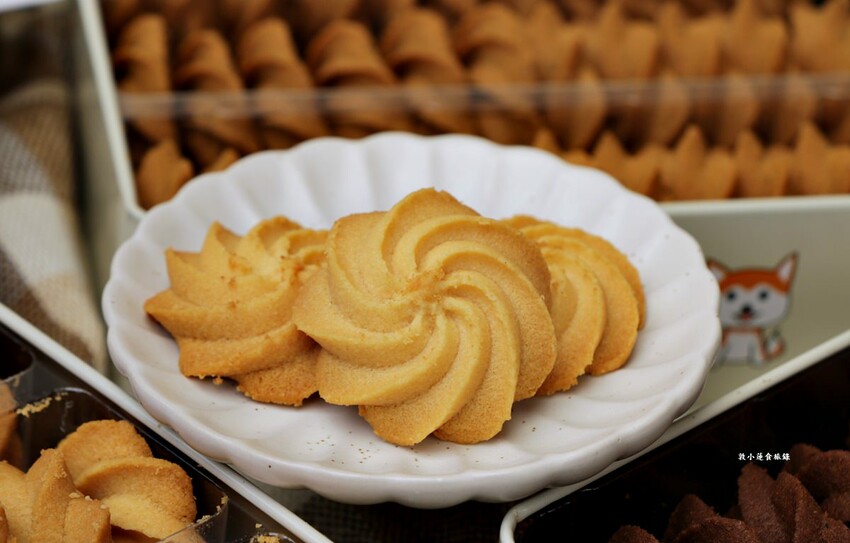 大耳朵朵曲奇餅‧眷村小巷弄內的甜點師父，濃郁可口曲奇餅酥、脆、鬆三重組合 - 敦 小 蓮の食旅錄