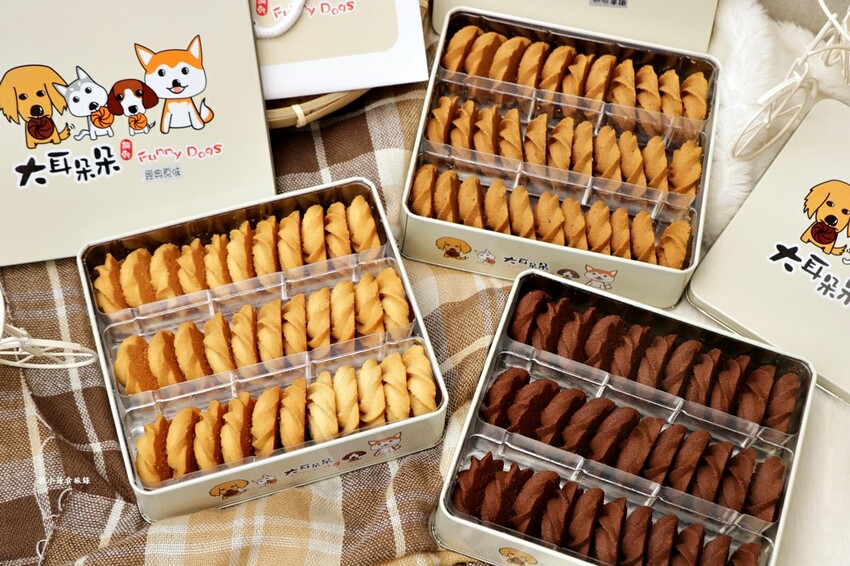 大耳朵朵曲奇餅‧眷村小巷弄內的甜點師父，濃郁可口曲奇餅酥、脆、鬆三重組合 - 敦 小 蓮の食旅錄