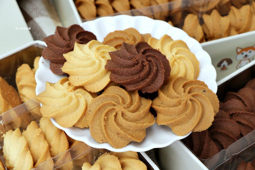 大耳朵朵曲奇餅‧眷村小巷弄內的甜點師父，濃郁可口曲奇餅酥、脆、鬆三重組合 - 敦 小 蓮の食旅錄