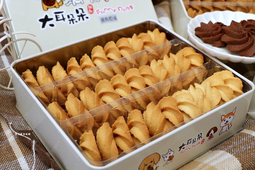 大耳朵朵曲奇餅‧眷村小巷弄內的甜點師父，濃郁可口曲奇餅酥、脆、鬆三重組合 - 敦 小 蓮の食旅錄