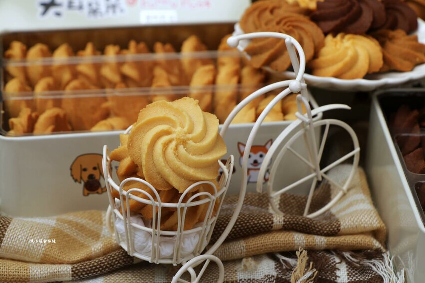 大耳朵朵曲奇餅‧眷村小巷弄內的甜點師父，濃郁可口曲奇餅酥、脆、鬆三重組合 - 敦 小 蓮の食旅錄