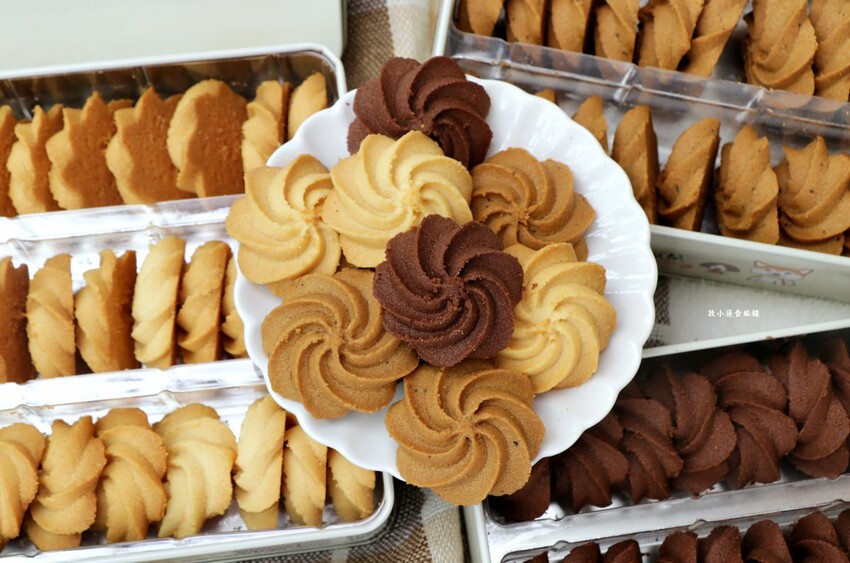 大耳朵朵曲奇餅‧眷村小巷弄內的甜點師父，濃郁可口曲奇餅酥、脆、鬆三重組合 - 敦 小 蓮の食旅錄