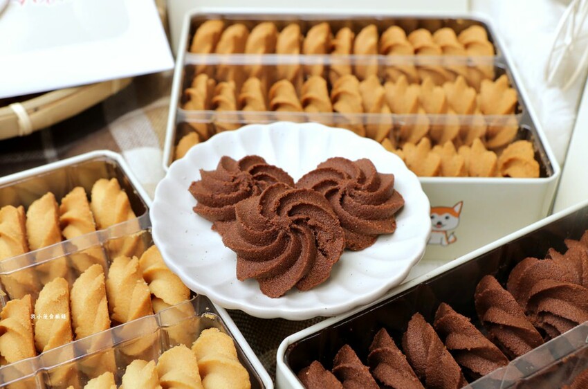 大耳朵朵曲奇餅‧眷村小巷弄內的甜點師父，濃郁可口曲奇餅酥、脆、鬆三重組合 - 敦 小 蓮の食旅錄