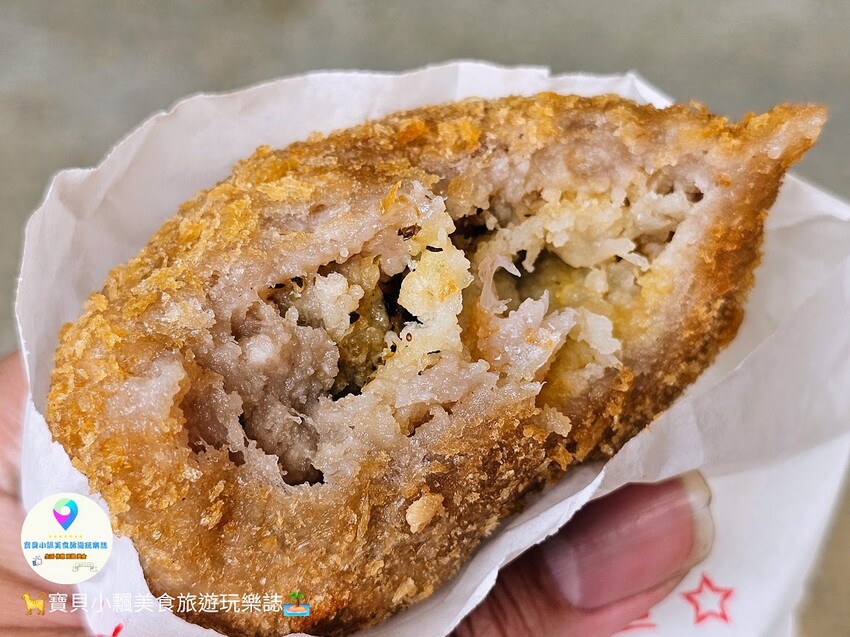 台中鎮瀾宮必吃美食！大甲芋香包現炸酥脆芋泥內餡，人氣爆棚在地小吃。